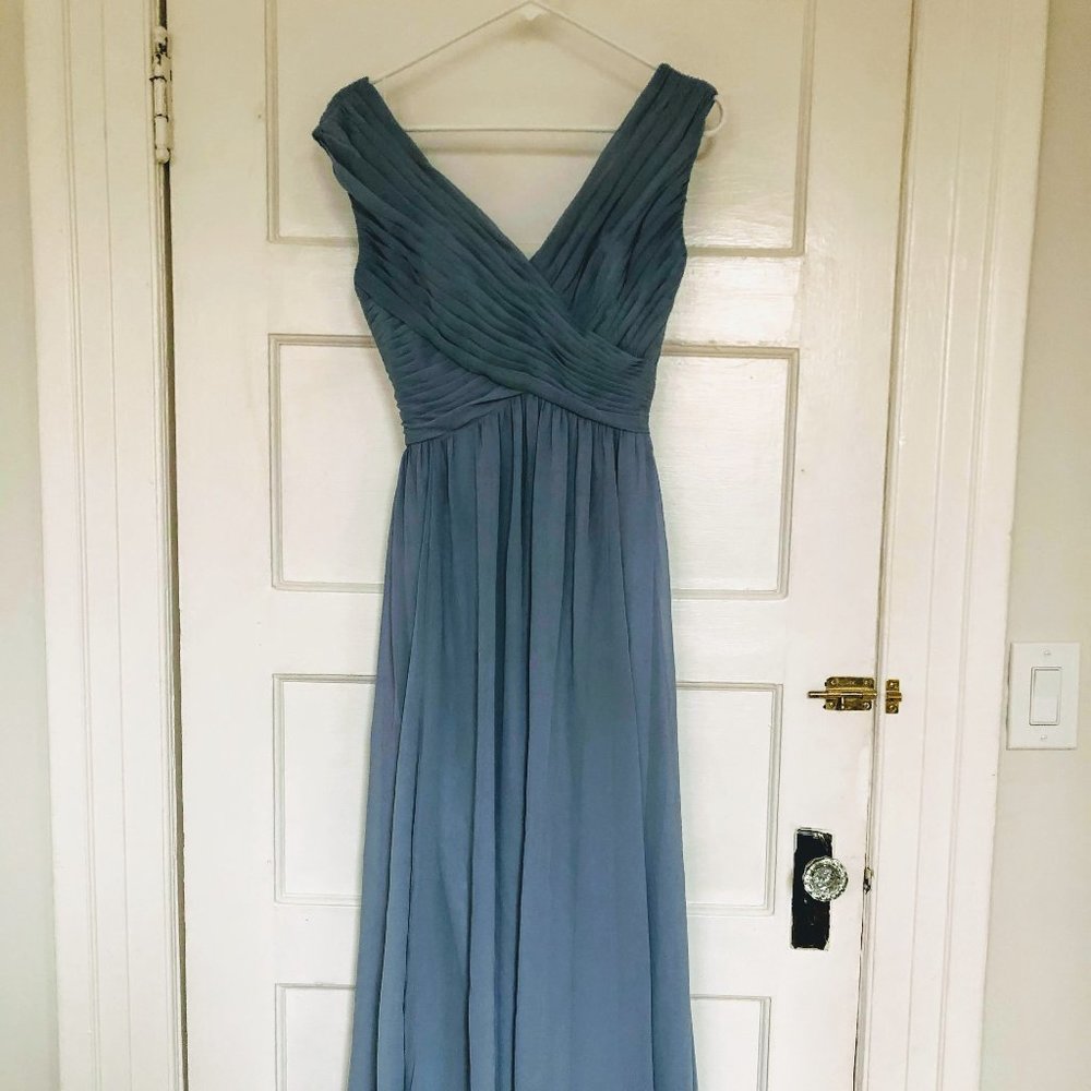 B2 - Jasmine V-Neck Chiffon Bridesmaid Dress